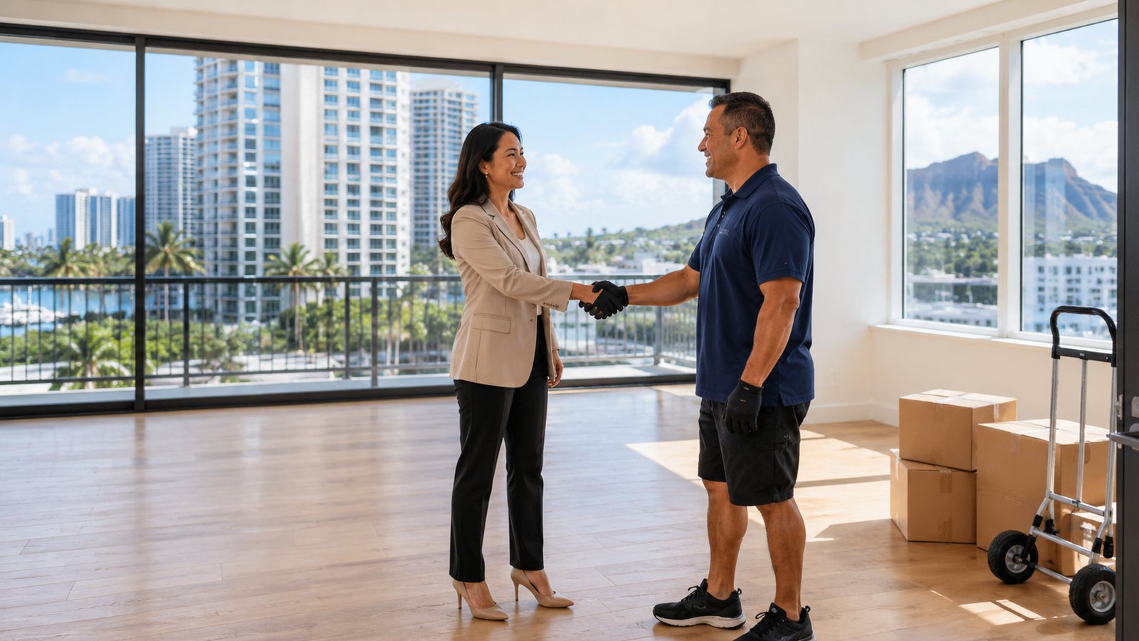 Cleared Honolulu condo handed off to the listing agent
